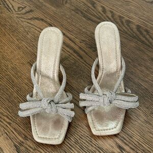 Loeffler Randal Crystal Embellished Margi Shoes